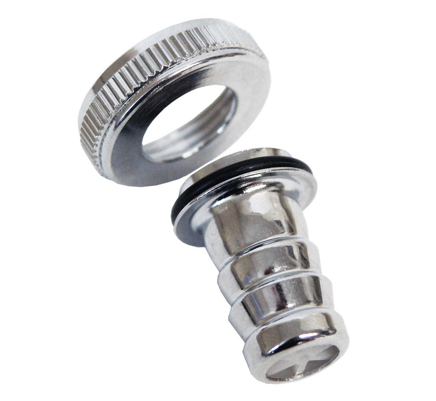Tapkraan Chroom 1/2" - Met sleutel