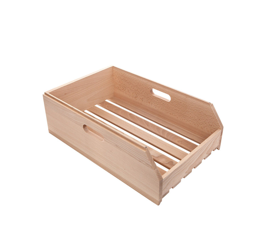Fruitkistje stapelbaar - Beukenhout