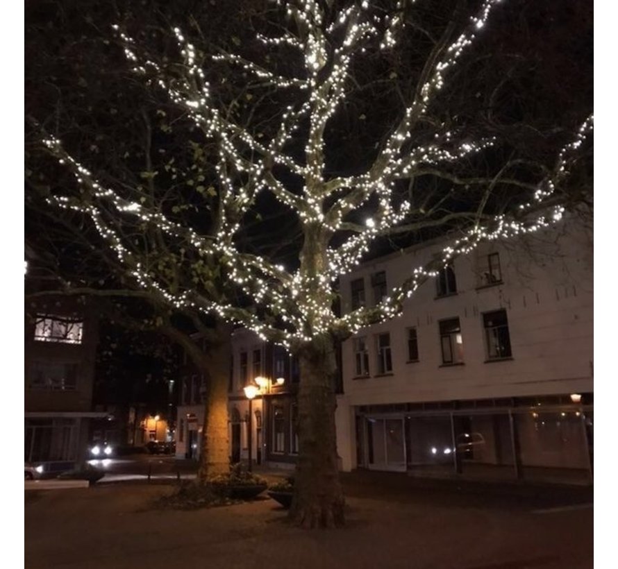 Kerstverlichting - 10 meter - Warm wit - Fonkel
