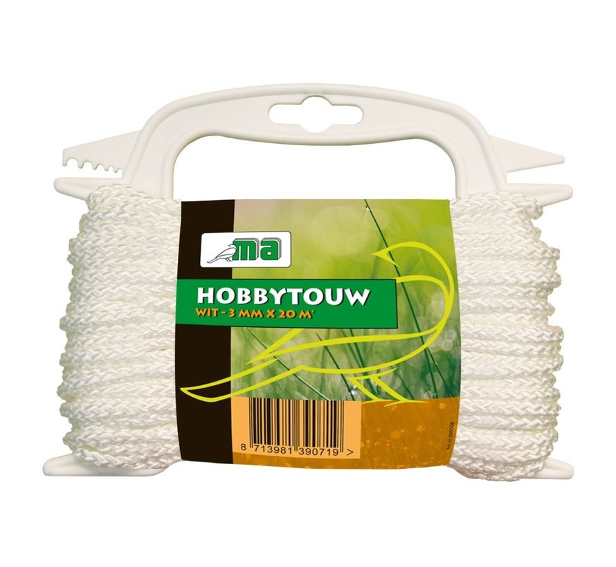 Hobby touw - Wit
