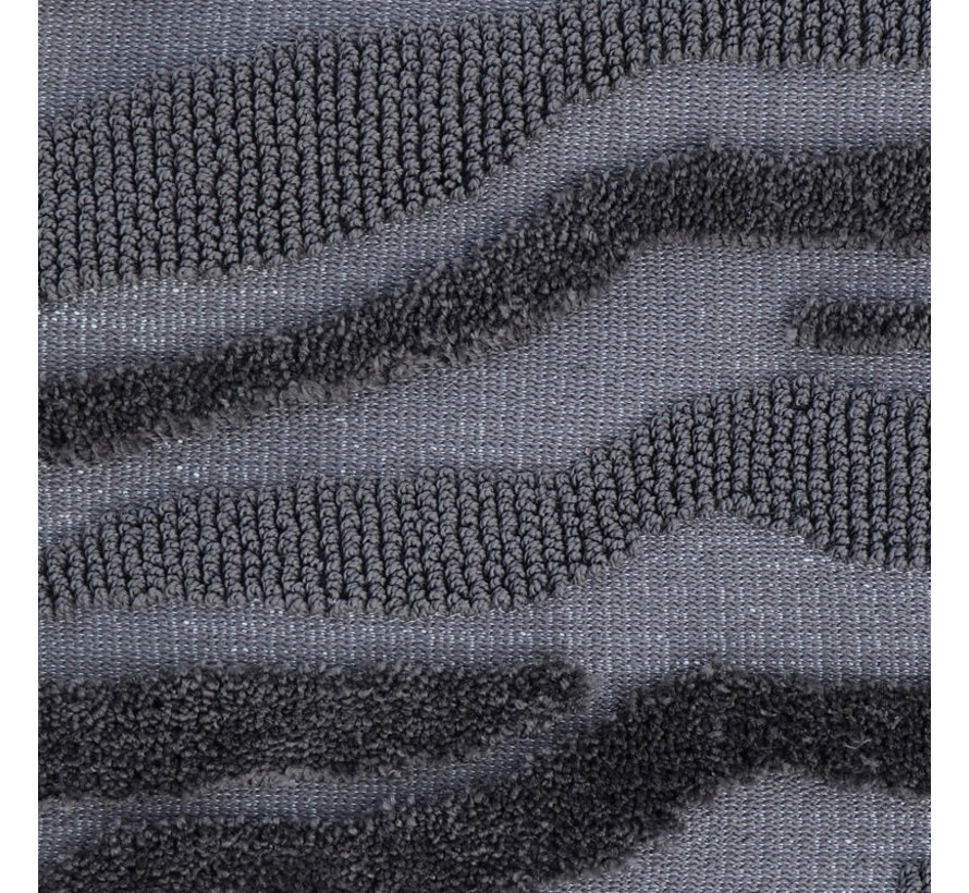 Vloerkleed Florence Zebra - Grijs - 300 x 200 cm