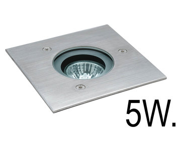Franssen Verlichting Grondspot - GU-10 Led - 5,4w - 3000K - Vierkant