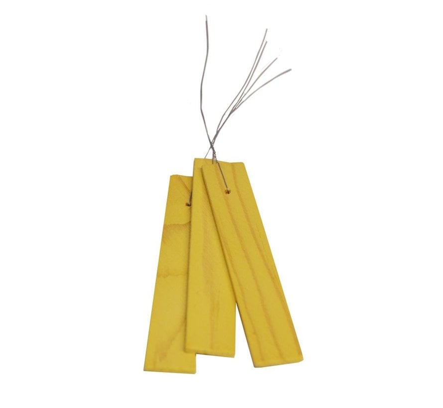 Bindetiket Hout - 10 stuks