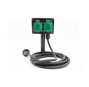 LumenXL Tuincontactdoos - 2 punten - Snoer 10 m