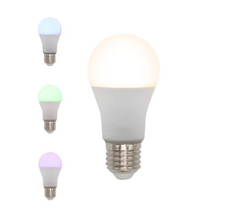 LumenXL Ledlamp E27 - Slimme lamp - Dimbaar - RGB & CCT - 10W