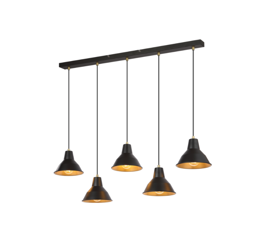 Plafondlamp Odin - 5 lichts - Hanglamp