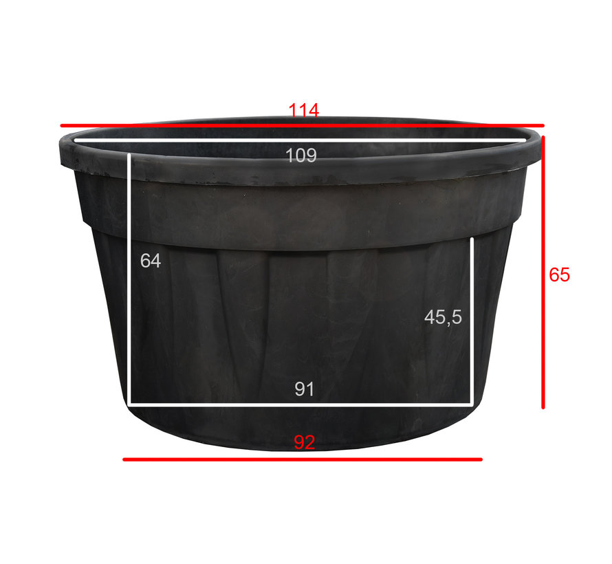 Boomkuip 500 liter (ø 114 x 65 cm)