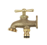 Darlac Tapkraan messing - Tuinslang aansluiting