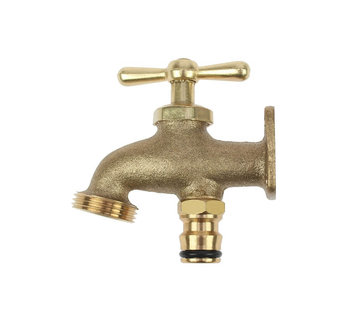 Darlac Tapkraan messing - Tuinslang aansluiting