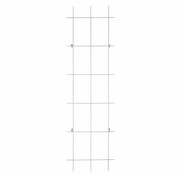 Bellissa Trelli - Plantenklimrek - Geribbeld - Zink