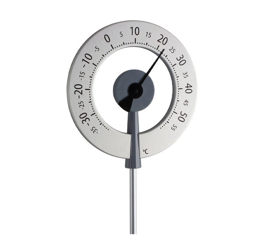 Thermometer Lollipop - Antraciet - 95 cm