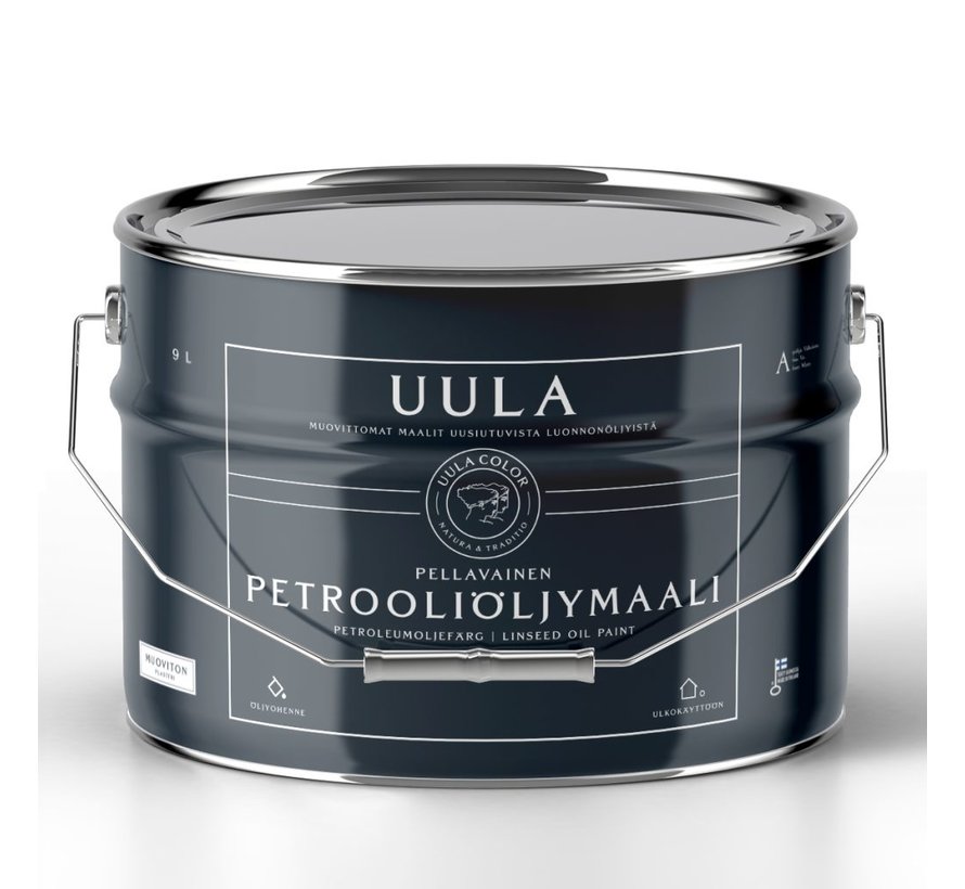 Uula verfolie - 9011 antraciet