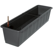 Geli Balkonbak 80 cm - Zelfbewatering - Antraciet