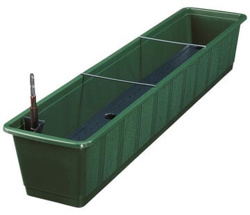 Geli Balkonbak met zelfbewatering - Groen