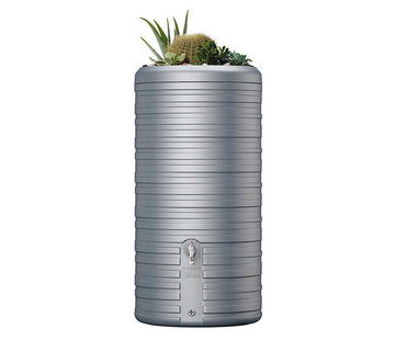 Garantia Regenton Nordic -  300 liter - Grijs - Plantenbak