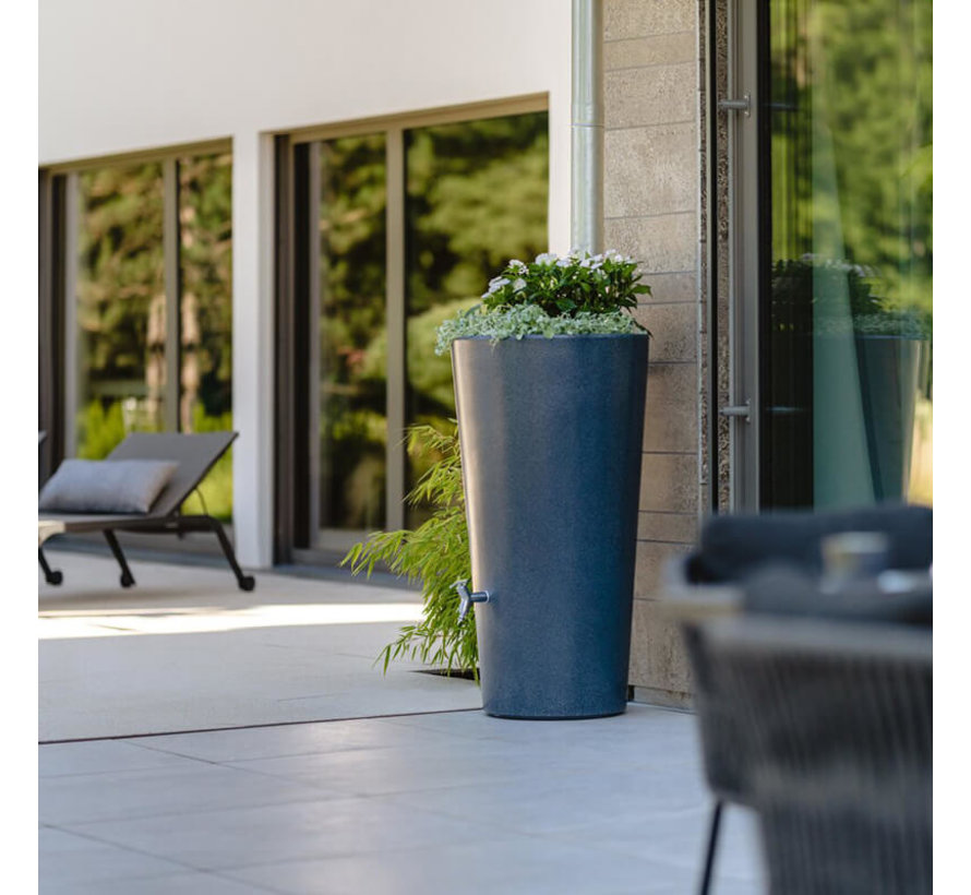 Regenton Lava 210 liter - 2 in 1 + Plantenbak