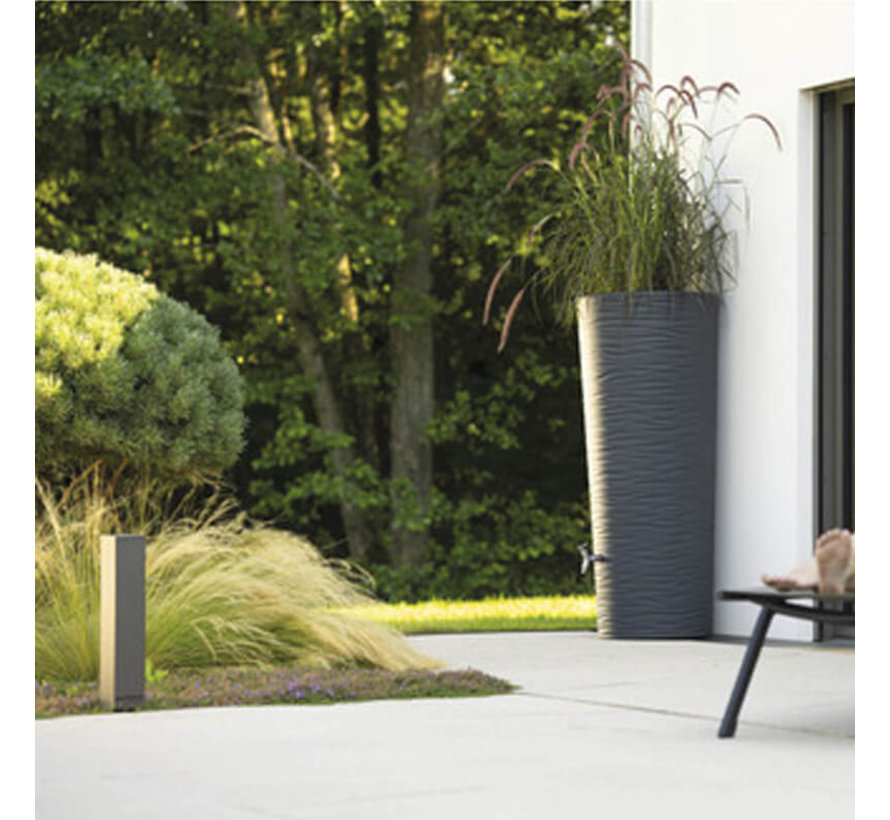 Regenton Nature 2 in 1 - 350 liter - Antraciet