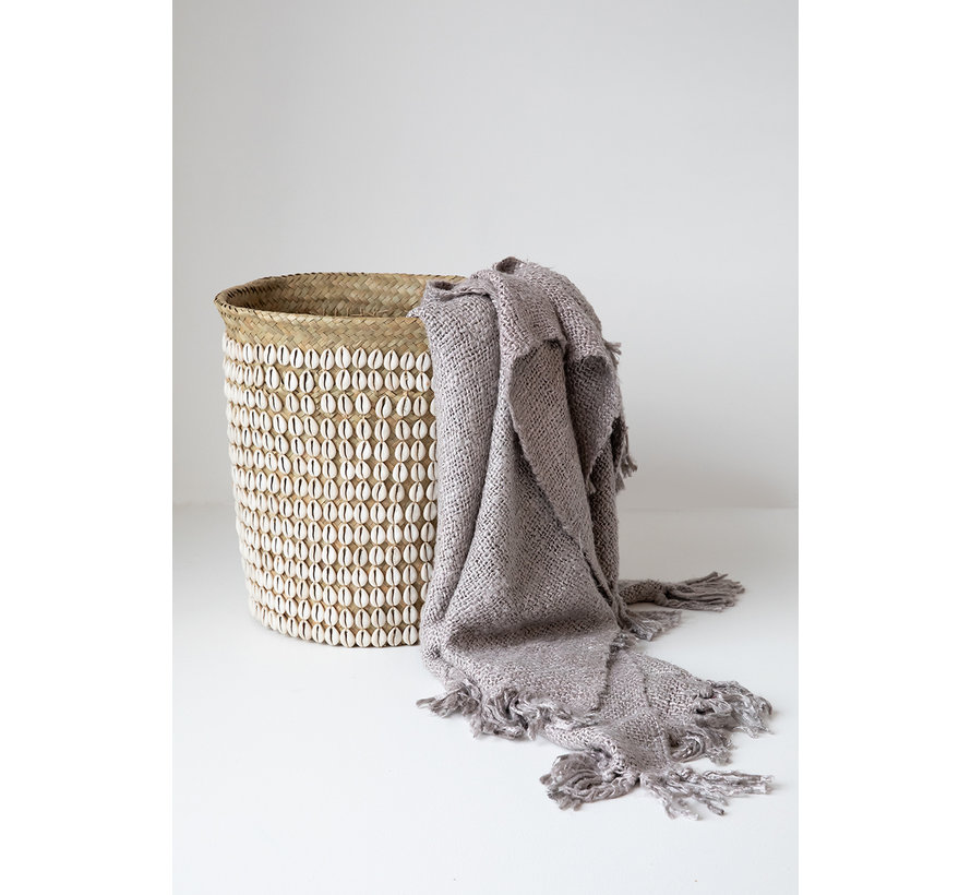 Bazari Bizar Plaid S'il vous - Parel Grijs