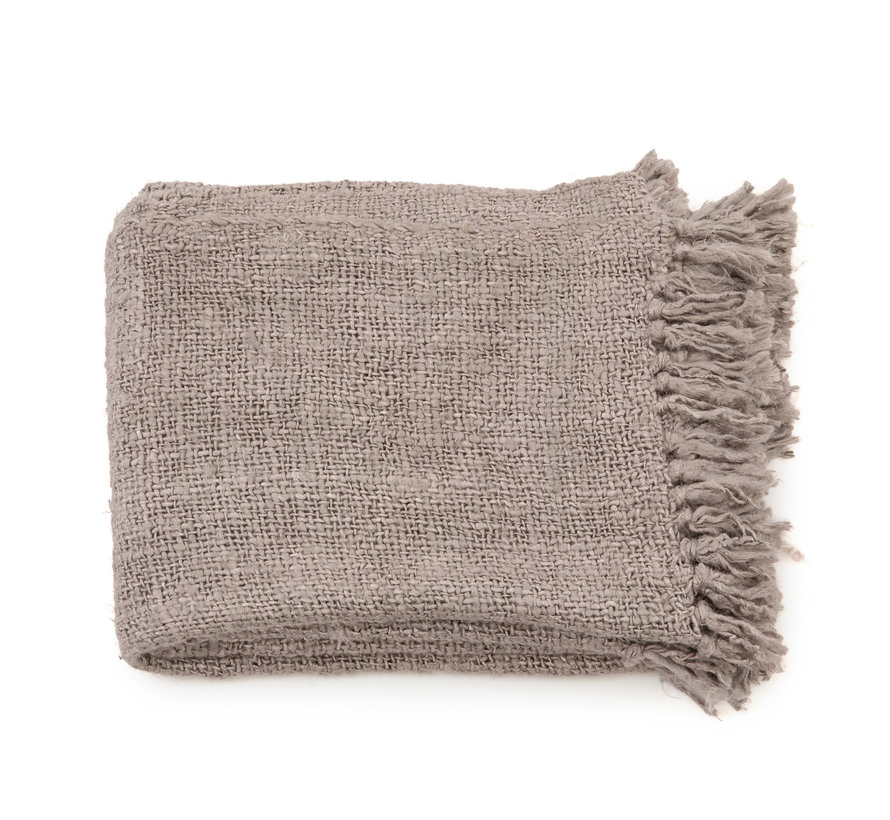 Bazari Bizar Plaid S'il vous - Parel Grijs