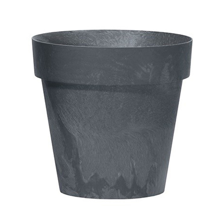 Bloempot Cube - ø 20 t/m 40 cm - Betonlook - Antraciet