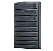 Garantia Regenton ExtraSlim - Stone Decor - 400 liter - Antraciet