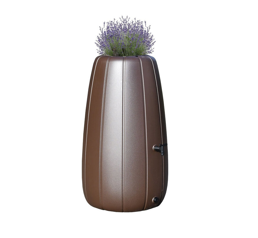 Regenton Gaja - 200 liter - Antraciet & Mokka