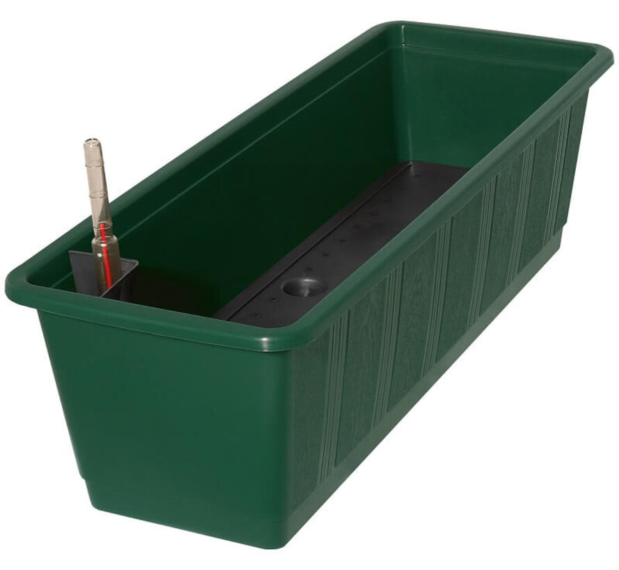 Balkonbak met zelfbewatering - Groen