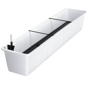 Geli Balkonbak met zelfbewatering - Wit
