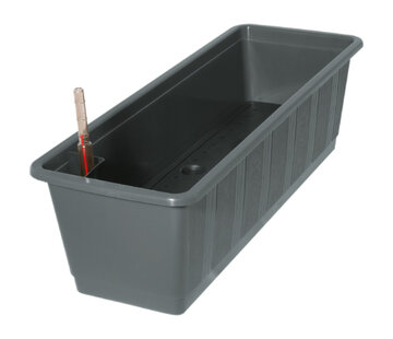 Geli Balkonbak 60 cm - Zelfbewatering - Antraciet