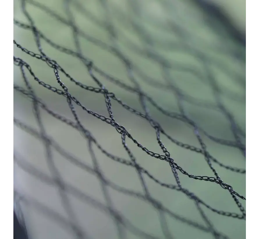 Vogelnet per meter - Zwart - 4 meter breed