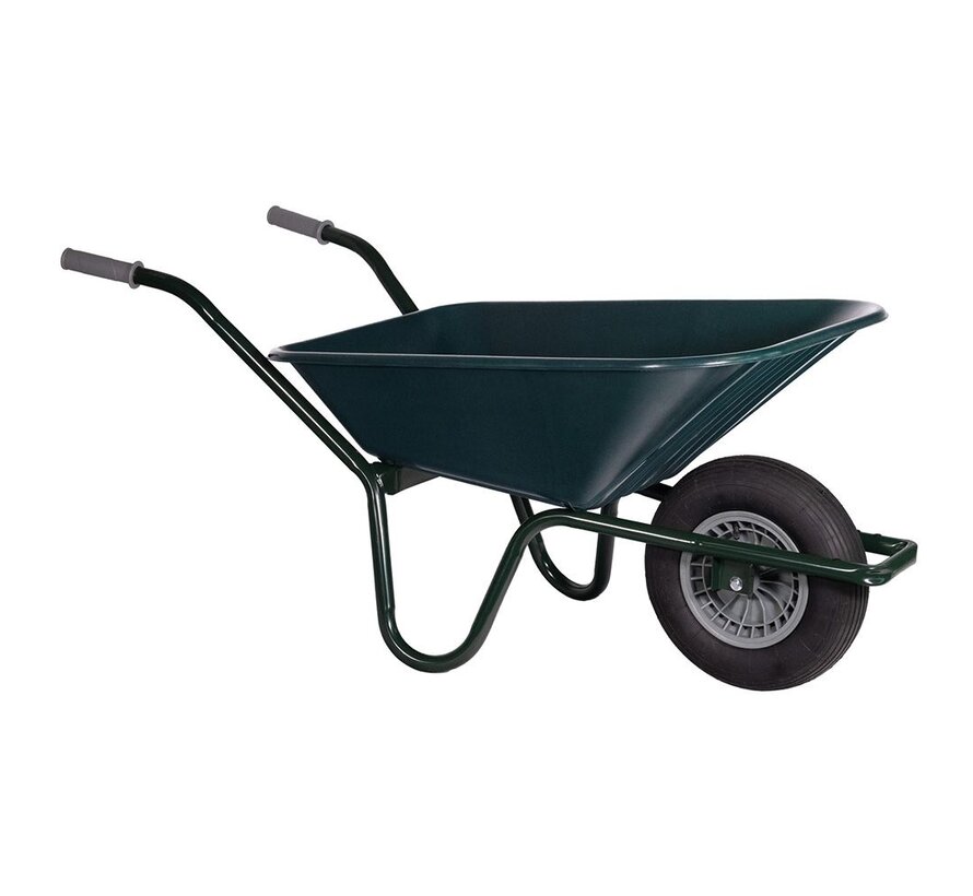 Kruiwagen 80 liter - Metalen frame - Kunststof bak