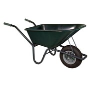 Hummer Kruiwagen 100 liter - Grijs frame - Kunststof bak