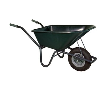 Hummer Kruiwagen 100 liter - Grijs frame - Kunststof bak