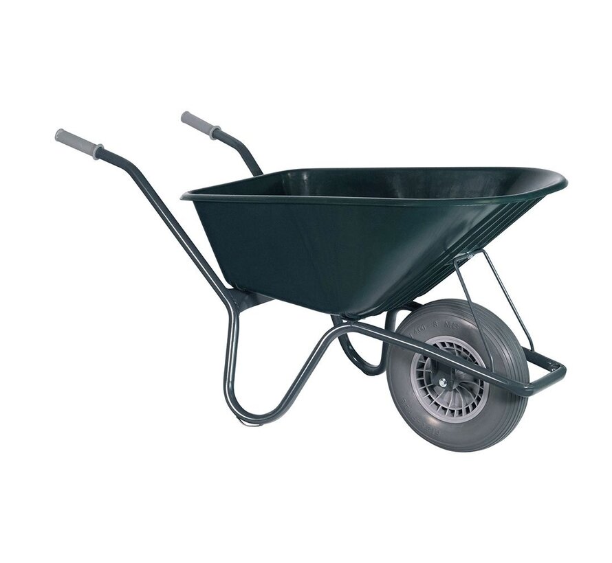 Kruiwagen 100 liter - Kunststof bak - Soft wiel