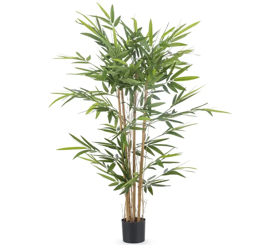 Kunstplant - Bamboe kunstboom - 120 cm