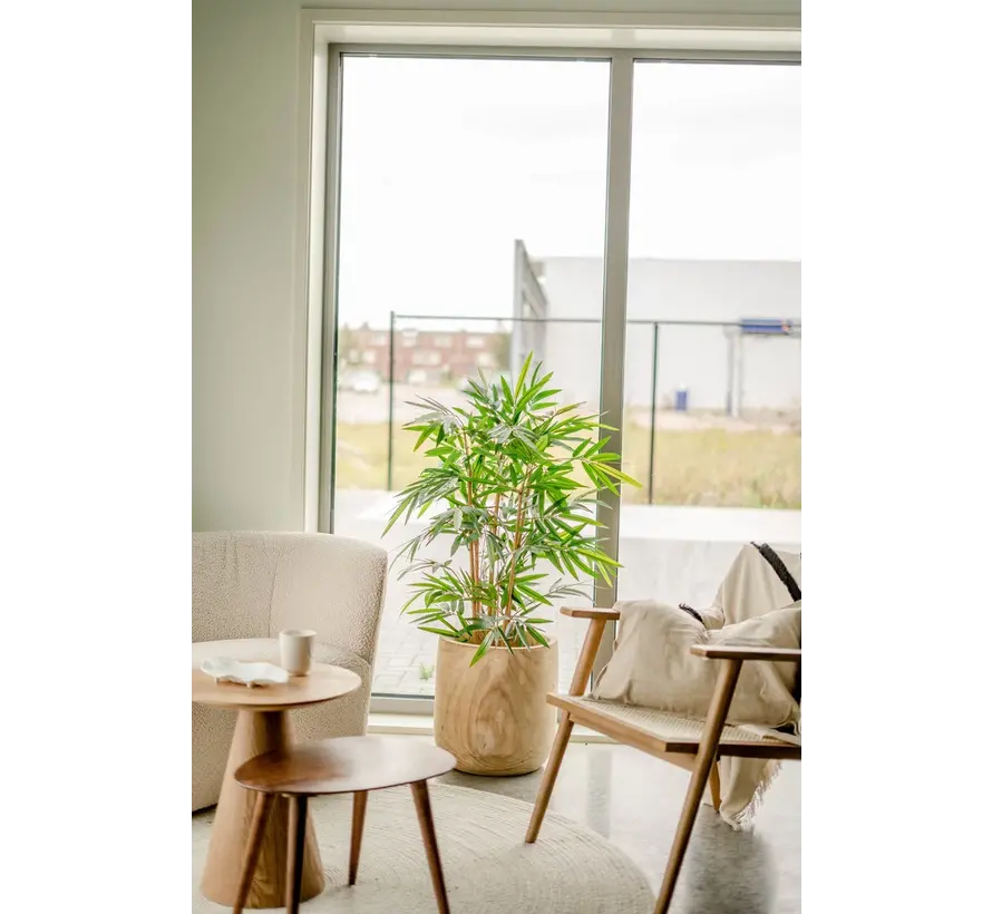 Kunstplant - Bamboe kunstboom - 120 cm