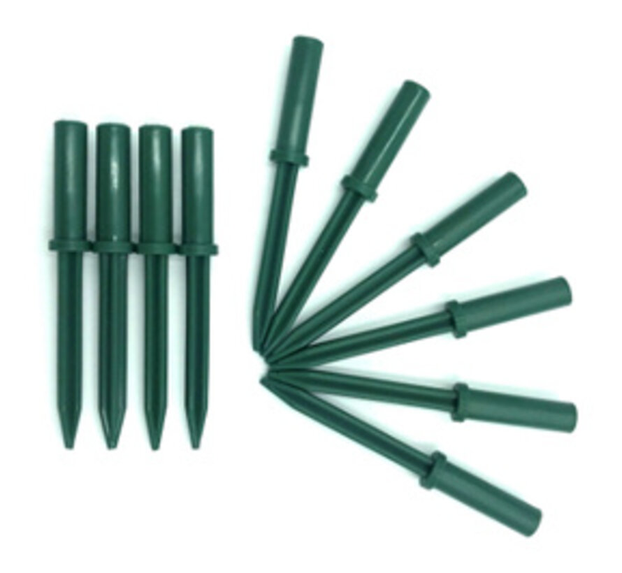 Grondpen voor aluminium buis - Bouwbollen