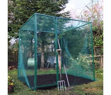 GardenSkill Fruitkooi Aluminium - Groen -  2 x 2 x 2 meter