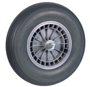 Hummer Hummer kruiwagenwiel compleet - Soft - Grijs