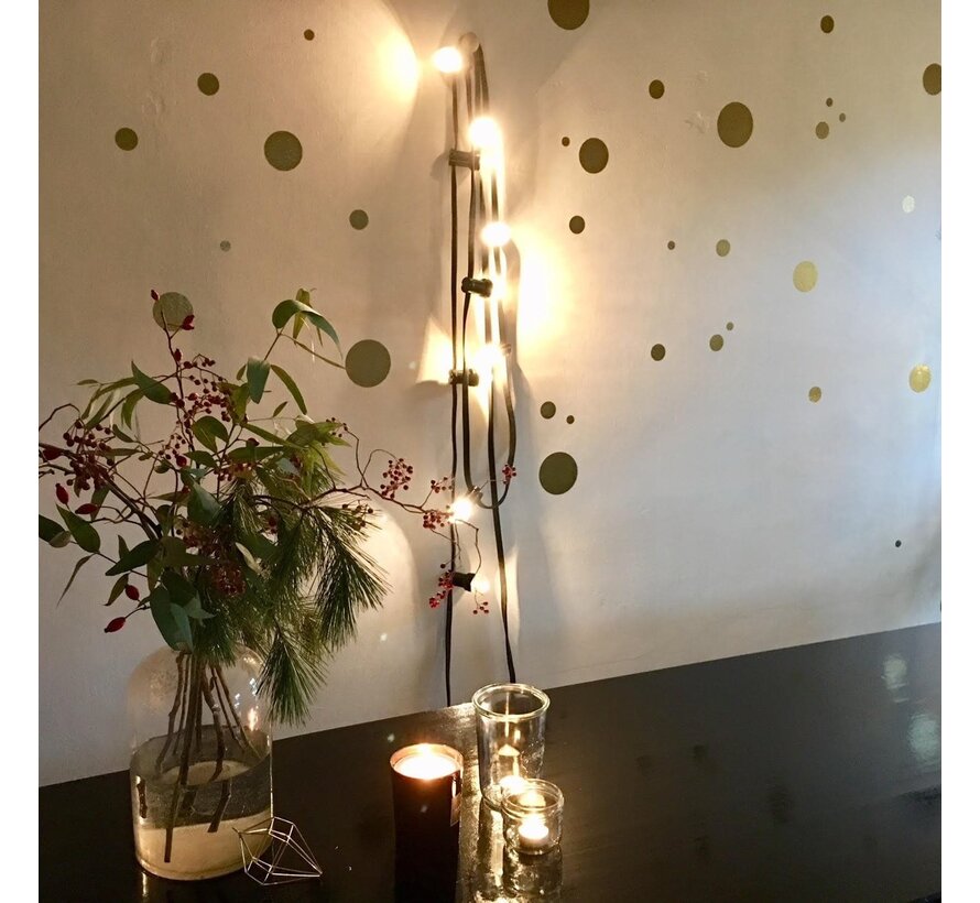 Prikkabel 10 meter - 10 t/m 30 fittingen E27 - Inclusief stekker