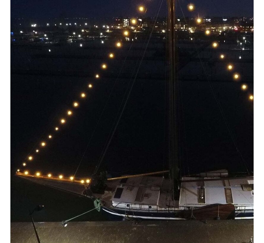 Prikkabel 20 meter - 20 t/m 60 fittingen E27 - Inclusief stekker