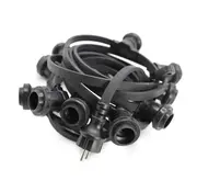 LumenXL Prikkabel 25 meter - 25 t/m 100 fittingen E27 - Inclusief stekker