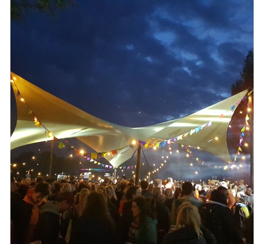 Prikkabel 25 meter - 25 t/m 100 fittingen E27 - Inclusief stekker