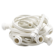 LumenXL Prikkabel wit 10 - 25 meter - 10 t/m 50 fittingen