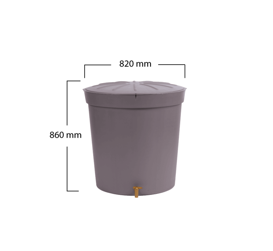 Regenton Lanzarote - 300 liter + standaard
