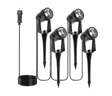 LumenXL Tuinspotjes met grondpen - Tuya wifi - Set van 6