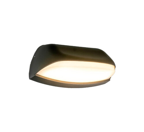 LumenXL Wandlamp Jessy - Industriële muurlamp buiten - Zwart