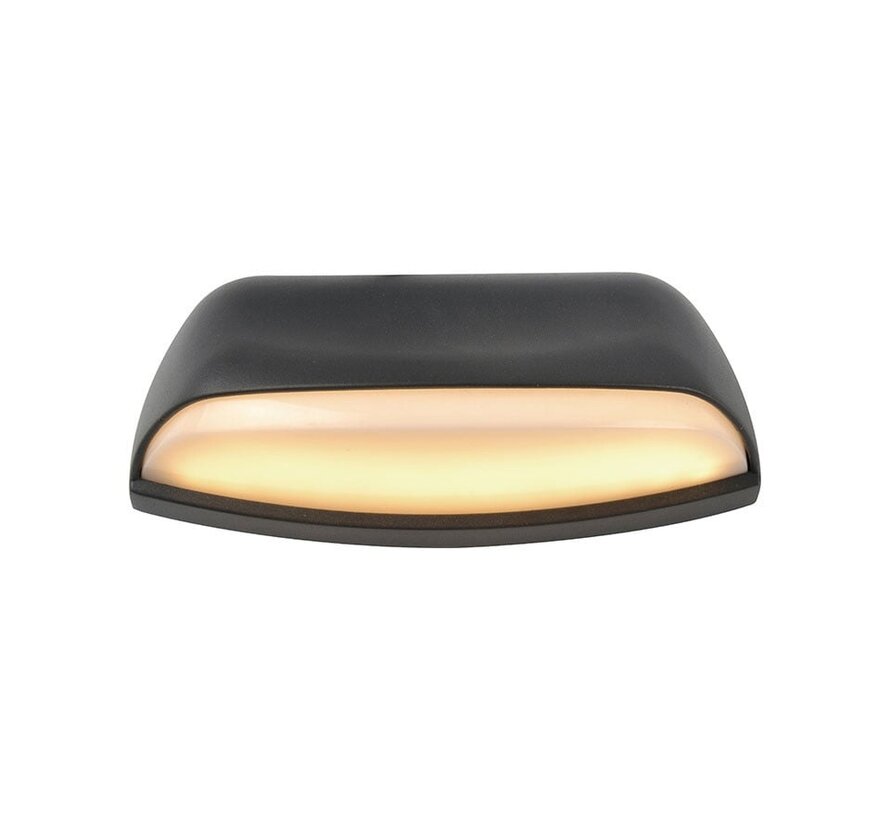 Wandlamp Jessy - Industriële muurlamp buiten - Zwart