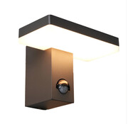 LumenXL Wandlamp Roberto - met sensor - Zwart