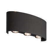 LumenXL Wandlamp Sena - buiten - 6x 1W lampen - Antraciet